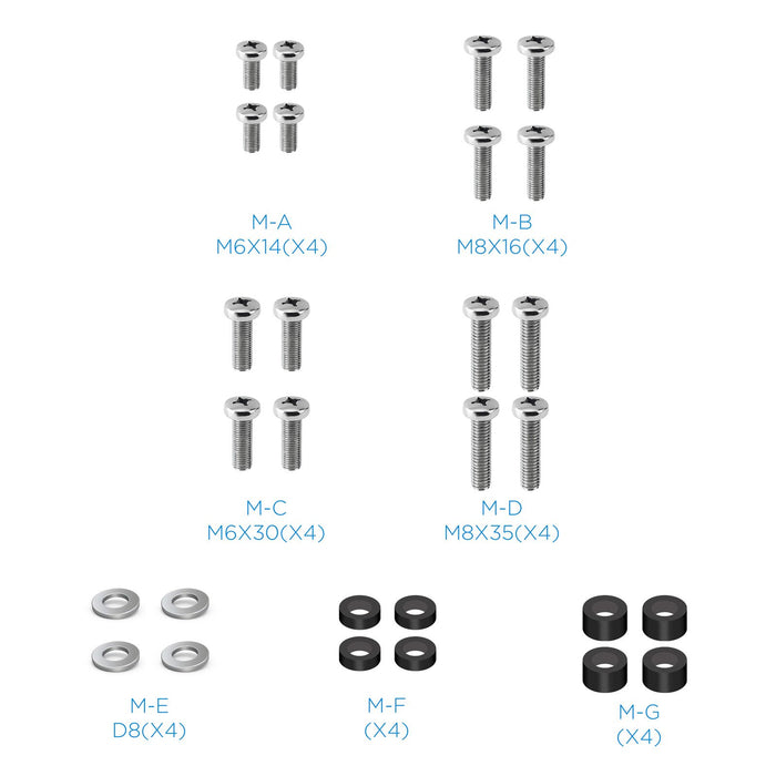 EAN 8433281013131 - TooQ LP7846TN-B soporte para TV 177,8 cm (70") Negro imagen 4