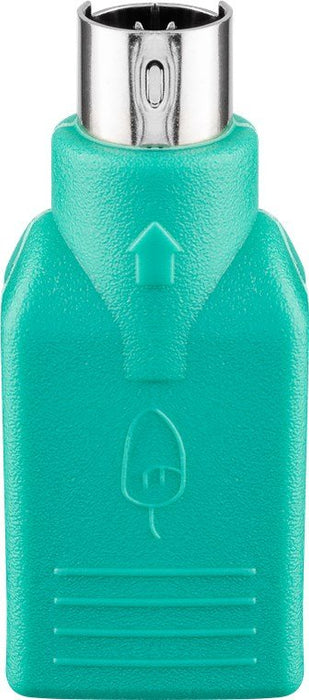 EAN 4040849689192 - Goobay 68919 cambiador de género para cable USB Type-A PS/2 Verde imagen 2