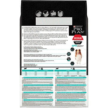 EAN 7613035214774 - Purina Medium Adult Sensitive Digestion with OPTIDIGEST 14 kg Adulto Cordero imagen 3