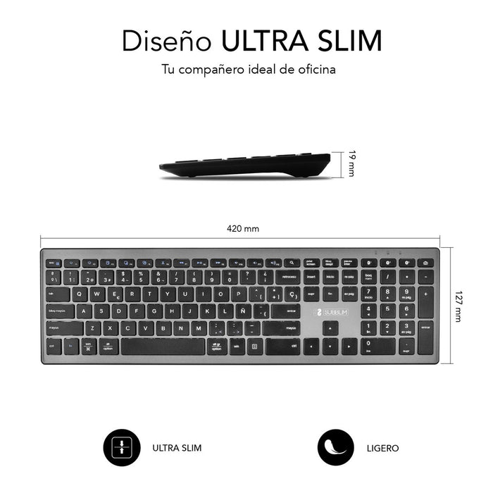 EAN 8436586740047 - SUBBLIM SUBKB-2PUE201 teclado imagen 3