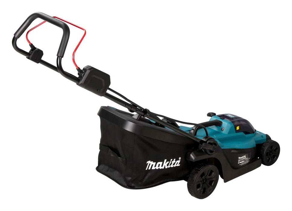 EAN 0088381757935 - Makita DLM330RM cortadora de césped Cortacésped manual Batería Negro, Azul imagen 5
