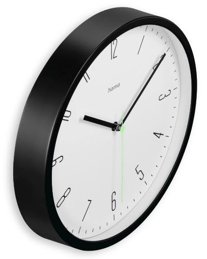 EAN 4047443520814 - Hama Capri Reloj de cuarzo Alrededor Negro, Blanco imagen 2