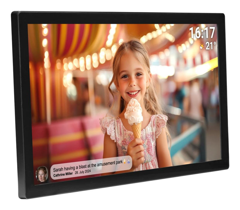 EAN 5706751079108 - Denver PFF-3260 marco fotográfico digital Negro 81,3 cm (32") Pantalla táctil Wifi imagen 3