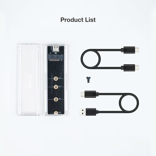 EAN 8433281013209 - TooQ TQE-2200 caja para disco duro externo Caja externa para unidad de estado sólido (SSD) imagen 2