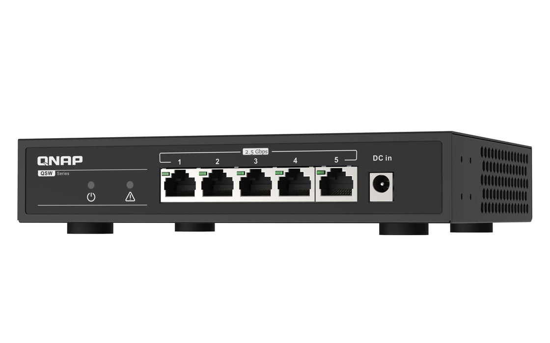 EAN 4713213517581 - QNAP QSW-1105-5T switch No administrado Gigabit Ethernet (10/100/1000) Negro imagen 5