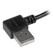 EAN 0065030862431 - StarTech.com USB2AUB2RA1M cable USB USB 2.0 USB A Micro-USB B Negro imagen 3