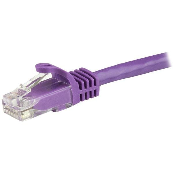 EAN 65030847063 - StarTech.com N6PATC15MPL cable de red Púrpura 15 m Cat6 U/UTP (UTP) imagen 2