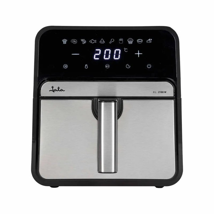 EAN 8421078038757 - JATA JEFR1242 freidora Sencillo 8 L Independiente 2100 W Freidora de aire caliente Negro, Plata imagen 2