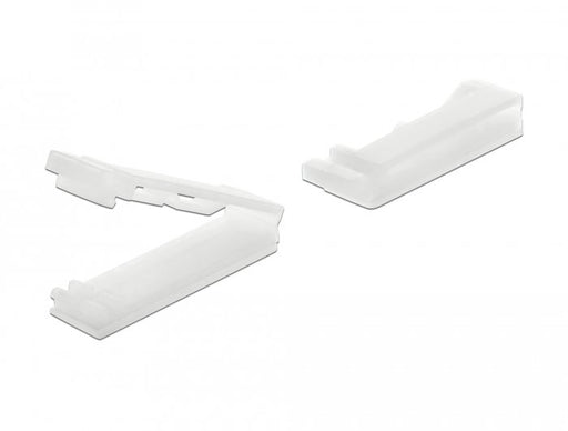 EAN 4043619601806 - DeLOCK 60180 organizador de cables Piso Soporte para cables Transparente 10 pieza(s) imagen 2