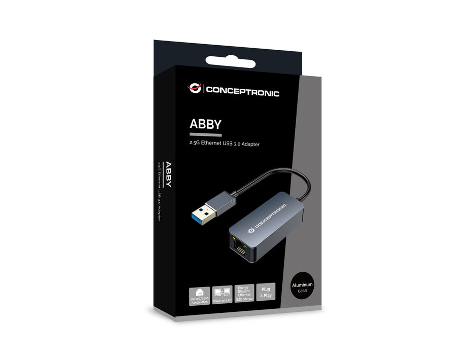 EAN 4015867231807 - Conceptronic ABBY12G adaptador y tarjeta de red Ethernet 2500 Mbit/s imagen 3