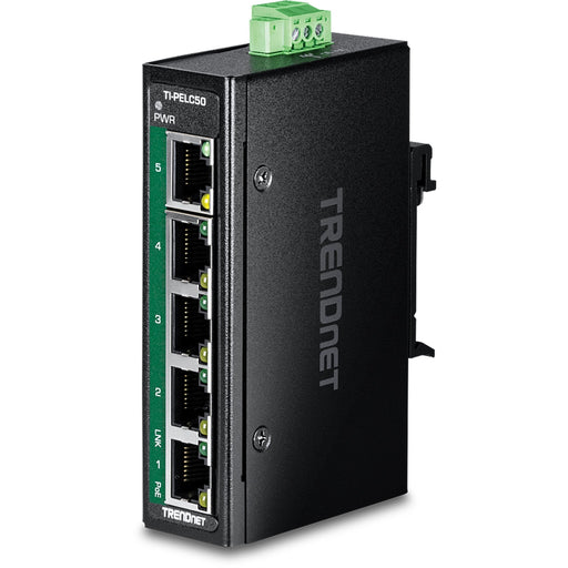 EAN 0710931162950 - Trendnet TI-PELC50 switch No administrado Fast Ethernet (10/100) Energía sobre Ethernet (PoE) Negro imagen 1