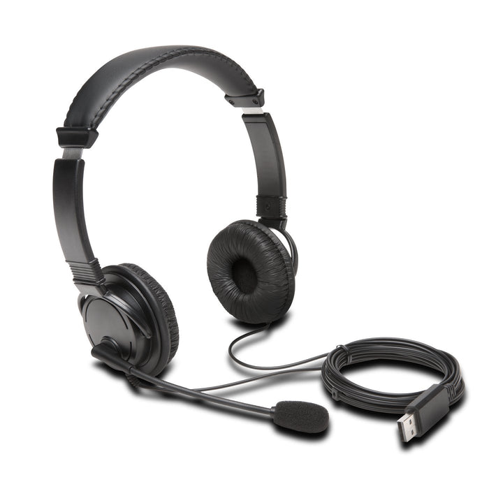 EAN 0085896976011 - Kensington K97601WW auricular y casco Alámbrico Diadema Llamadas/Música USB tipo A Negro imagen 3