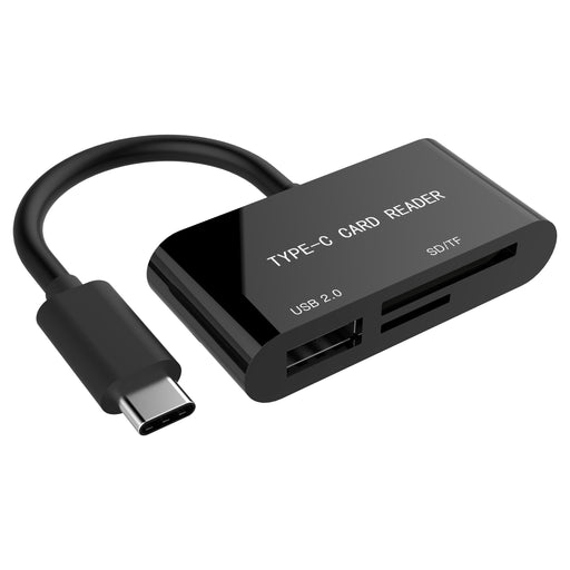 EAN 8716309100793 - Gembird UHB-CR3-02 lector de tarjeta USB 3.2 Gen 1 (3.1 Gen 1) Type-C Negro imagen 1
