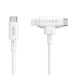 EAN 6941921149376 - HYPER HyperJuice cable USB USB 2.0 1,5 m USB C USB C/Lightning Blanco imagen 2