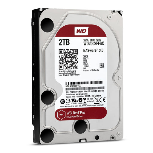 EAN 0718037835570 - Western Digital Red Pro disco duro interno 2 TB 7200 RPM 64 MB 3.5" Serial ATA III imagen 2