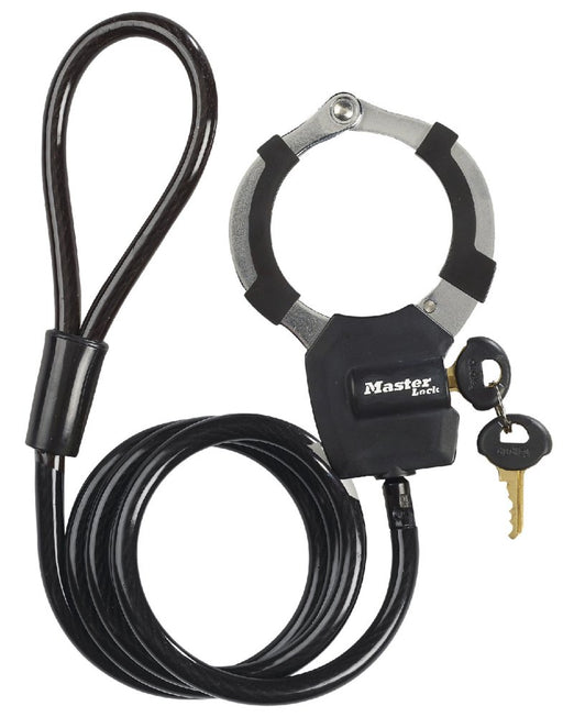 EAN 3520190944702 - MASTER LOCK Street Cuff Negro 1000 mm Cable antirrobo imagen 1