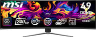EAN 4711377237932 - MSI MPG 491CQPX QD-OLED pantalla para PC 124,5 cm (49") 5120 x 1440 Pixeles Dual QHD Negro imagen 22