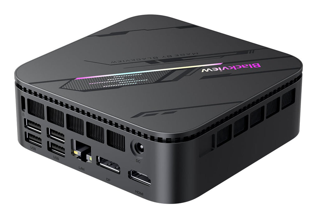 EAN 6931548323471 - Blackview MP100 Pro Intel® Core™ i9 16 GB DDR4-SDRAM 512 GB SSD Windows 11 Pro Mini PC Negro, Gris imagen 4