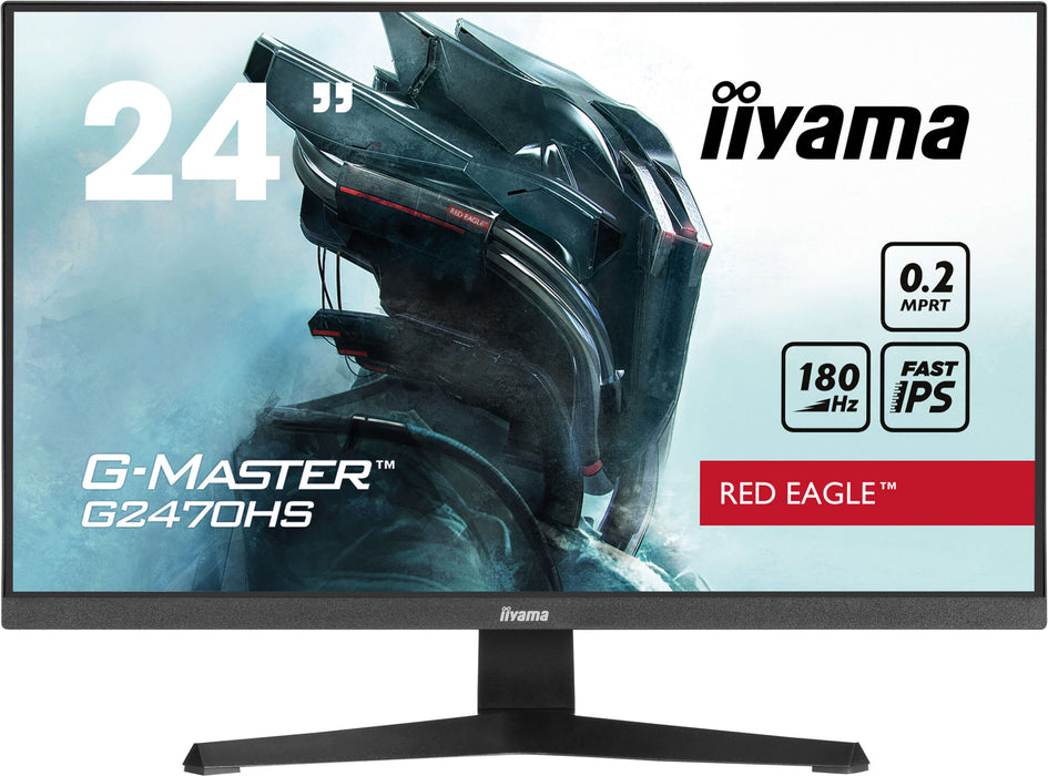 EAN 4948570124466 - iiyama G-MASTER G2470HS-B1 pantalla para PC 60,5 cm (23.8") 1920 x 1080 Pixeles Full HD LCD Negro imagen 1