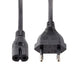 EAN 0065030894388 - StarTech.com 752E-2M-POWER-LEAD cable de transmisión Negro CEE7/16 C7 acoplador imagen 4