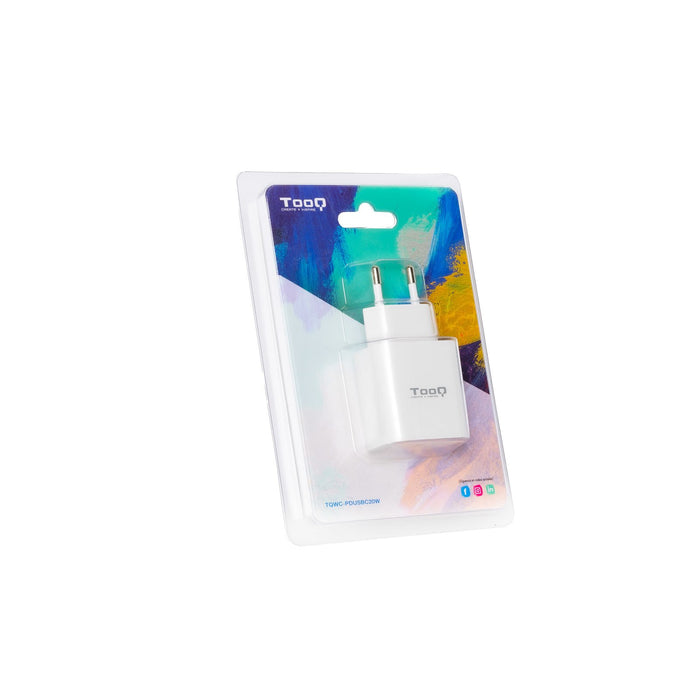 EAN 8433281013230 - TooQ TQWC-PDUSBC20W cargador de dispositivo móvil Universal Corriente alterna Interior imagen 2