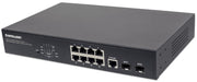 EAN 0766623561167 - Intellinet 561167 switch Gestionado Gigabit Ethernet (10/100/1000) Energía sobre Ethernet (PoE) Negro imagen 1
