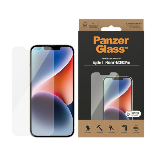 EAN 5711724027673 - PanzerGlass ® Screen Protector iPhone 14 | 13 | 13 Pro | 16e | Classic Fit Protector de pantalla Apple 1  imagen 2