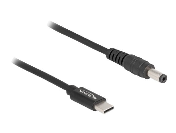 EAN 4043619879779 - DeLOCK 87977 cable de transmisión Negro 1,5 m USB C 5.5 x 2.1 mm imagen 1