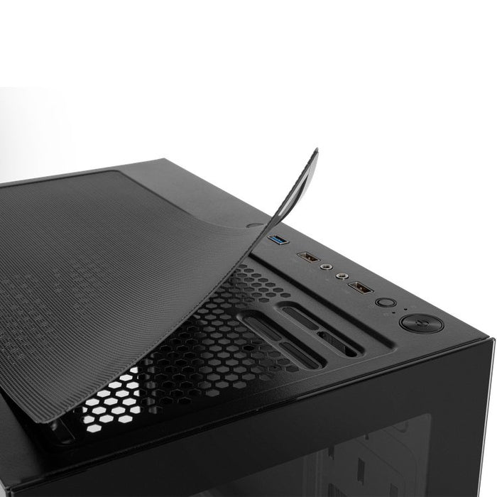 EAN 8436587974625 - NOX Hummer NXHUMMERVSNBK carcasa de ordenador Midi Tower Negro imagen 9