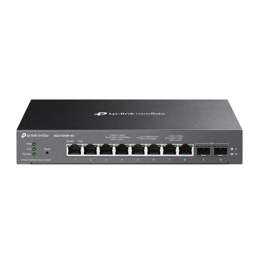 EAN 4895252504774 - TP-Link Omada SG2210XMP-M2 switch Gestionado L2/L2+ 2.5G Ethernet (100/1000/2500) Energía sobre Ethernet  imagen 1
