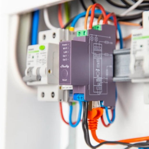 EAN 3800235268025 - Shelly Pro2 alimentación del relé Negro, Azul, Verde imagen 2