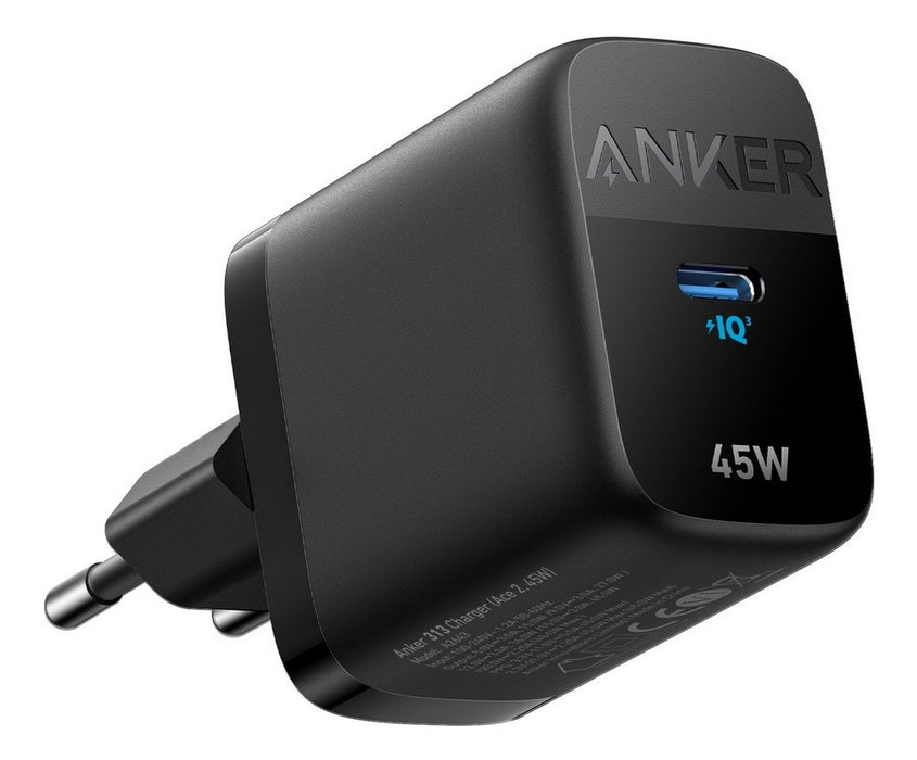 EAN 0194644125622 - Anker 313 Charger Universal Negro Corriente alterna Carga rápida Interior imagen 1
