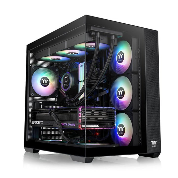 EAN 4711475645295 - Thermaltake View 380 TG ARGB Midi Tower Negro imagen 2