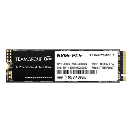 EAN 0765441048096 - Team Group MP33 256 GB M.2 PCI Express 3.0 NVMe 3D NAND imagen 1