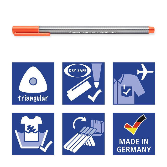 EAN 4007817011058 - Staedtler triplus fineliner 334 rotulador de punta fina 6 pieza(s) imagen 8