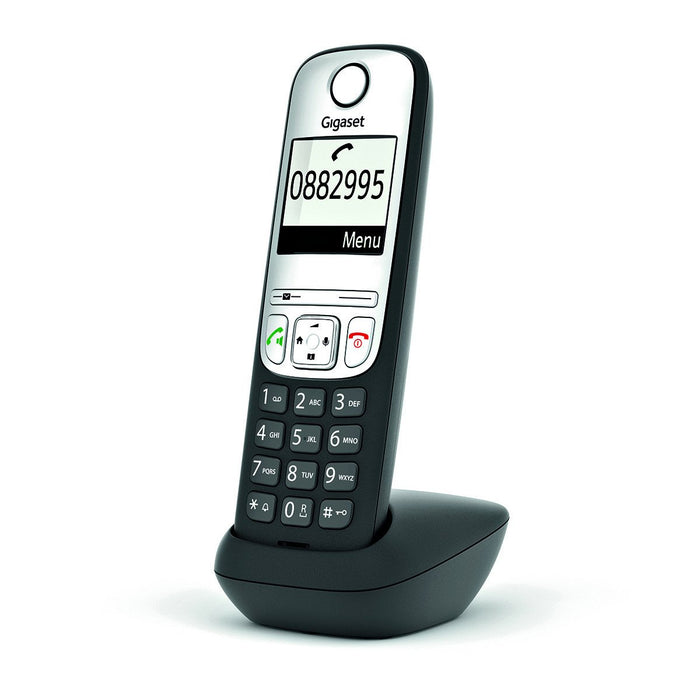 EAN 4250366857138 - Gigaset A690HX Teléfono DECT/analógico Identificador de llamadas Negro, Plata imagen 4