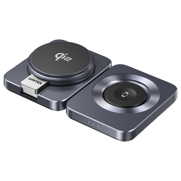 EAN 4894160055514 - UNITEK P1300AGY01 cargador de dispositivo móvil Auriculares, Smartphone, Reloj inteligente Gris USB Carga imagen 3