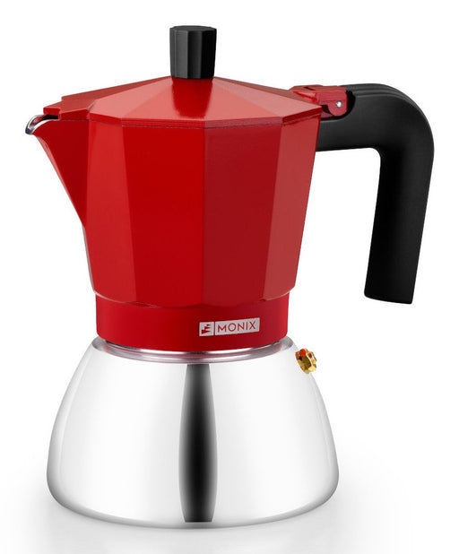 EAN 8435092433832 - Monix M863106 cafetera manual Cafetera italiana 0,37 L Rojo imagen 1