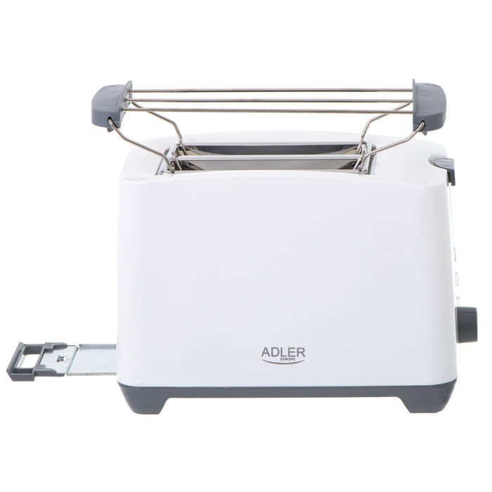 EAN 5902934838238 - Adler AD 3216 tostadora 2 rebanada(s) 1000 W Gris, Blanco imagen 4