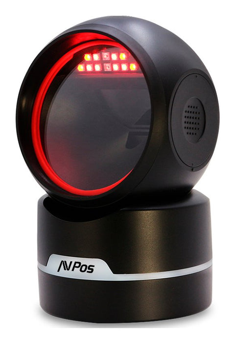 EAN 0646680753210 - AVPos AVP-M680-2D lector de código de barras Lector de códigos de barras fijo 1D/2D CMOS Negro imagen 4