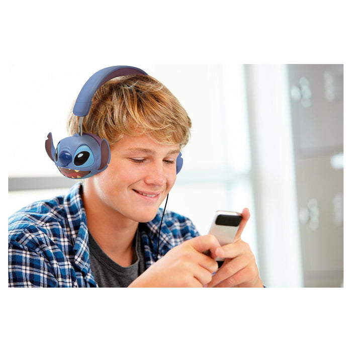 EAN 3380743104690 - Lexibook Disney Stitch HP015D auricular y casco Auriculares Alámbrico Diadema Música Multicolor imagen 6