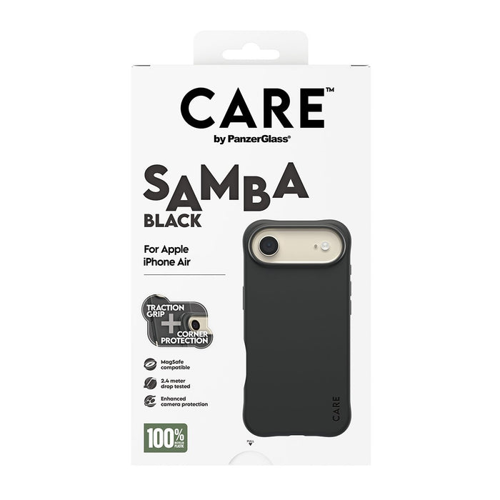 EAN 5715685027086 - PanzerGlass CARE by ® Fashionable Case Samba Black w. MagSafe iPhone Air funda para teléfono móvil Negro imagen 3