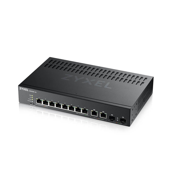EAN 4718937607365 - Zyxel GS2220-10-EU0101F switch Gestionado L2 Gigabit Ethernet (10/100/1000) Negro imagen 4