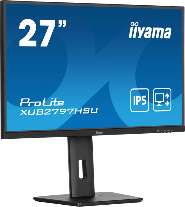 EAN 4948570124879 - iiyama ProLite XUB2797HSU-B2 pantalla para PC 68,6 cm (27") 1920 x 1080 Pixeles Full HD LED Negro imagen 11