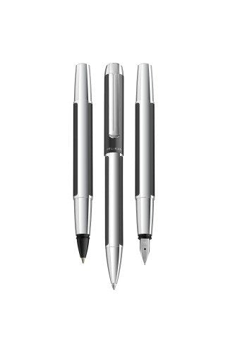 EAN 4012700822628 - Pelikan Pura P40 pluma estilográfica Sistema de carga por cartucho Antracita, Acero satinado 1 pieza(s) imagen 11
