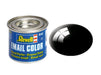 EAN 0000042022671 - Revell Black, gloss RAL 9005 14 ml-tin parte y accesorio de modelo a escala Pintura imagen 1
