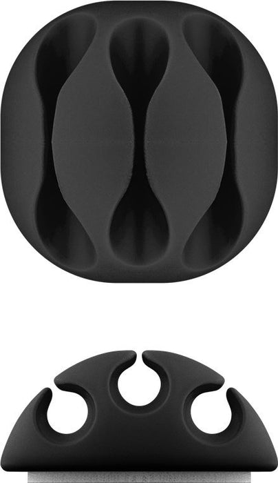 EAN 4040849703980 - Goobay 70398 organizador de cables Escritorio/pared Soporte para cables Negro 4 pieza(s) imagen 2
