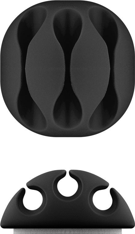 EAN 4040849703980 - Goobay 70398 organizador de cables Escritorio/pared Soporte para cables Negro 4 pieza(s) imagen 2