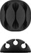 EAN 4040849703980 - Goobay 70398 organizador de cables Escritorio/pared Soporte para cables Negro 4 pieza(s) imagen 2