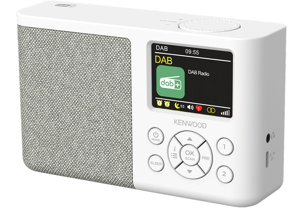 EAN 0019048241368 - Kenwood CR-M33DAB radio Portátil Digital Blanco imagen 1